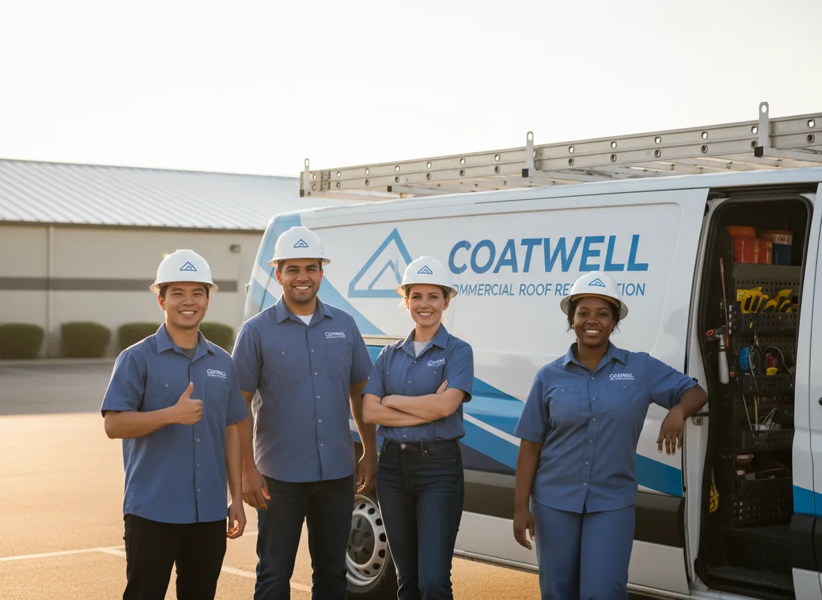 Commercial roof coating company in Shoup, ID